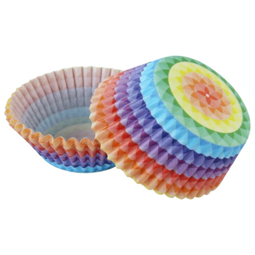 4-2326 Capacillo Estandar Colores Arcoiris 100 piezas
