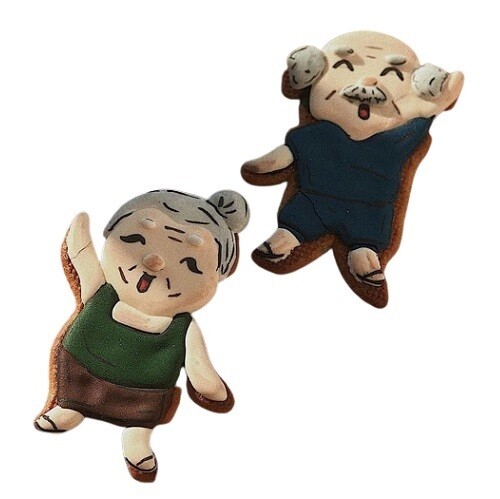 C-AF2 Cortador Abuelitos Fitnes  2 piezas