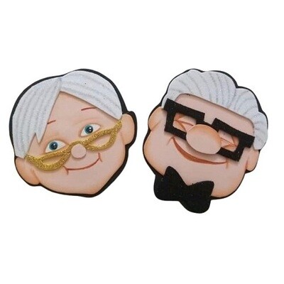 C-AA Cortador Abuelitos De Altura 2 piezas C-AA Cortador Abuelitos De Altura 2 piezas