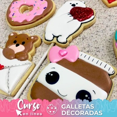 Curso EN LINEA -Galletas Decoradas