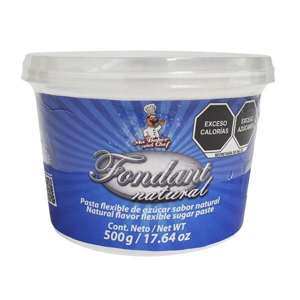 MA BAKER&CHEF FOPA03AZRE-500 Fondant Azul Rey 500 Grs