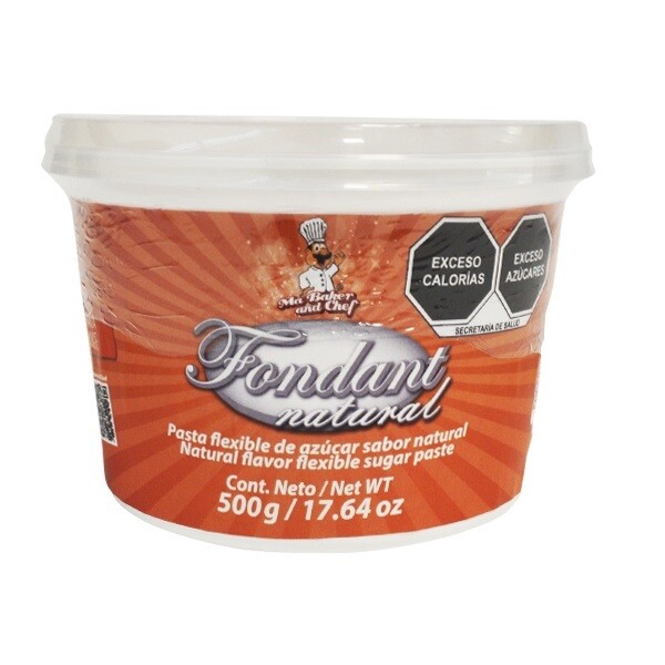 MA BAKER&CHEF FOPA03NA-500 Fondant Naranja 500 Grs