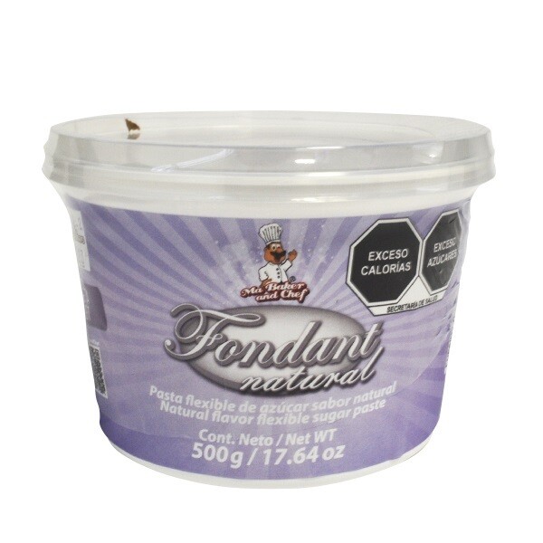 MA BAKER&CHEF FOPA03VIO-500 Fondant Violeta 500 Grs