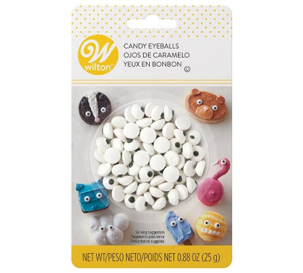 WILTON 710-7236 Figura Azucar Ojos Mini 25 Gr