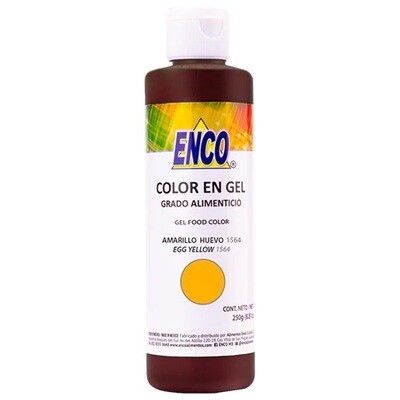 ENCO 1564-250 Colorante en gel Amarillo Huevo 250 gr