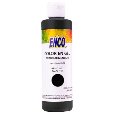 ENCO 1130-250 Colorante en gel Negro 250 gr ENCO