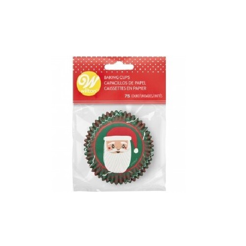 WILTON 415-0-0664 Capacillo Estandar Santa 75 piezas