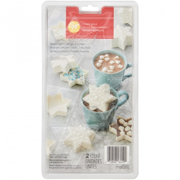WILTON 2115-0-0242 Molde Bomba De Chocolate Copos de Nieve