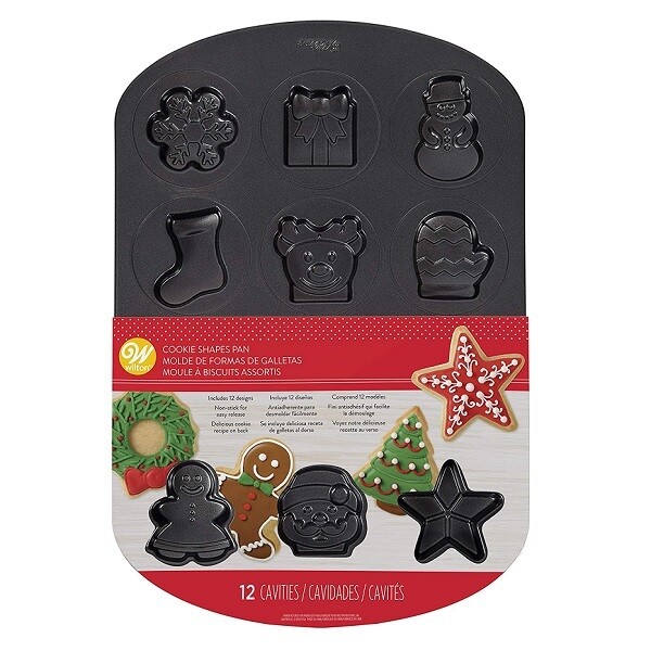 WILTON 2105-0698 Molde Galleta AA Formas Navideñas