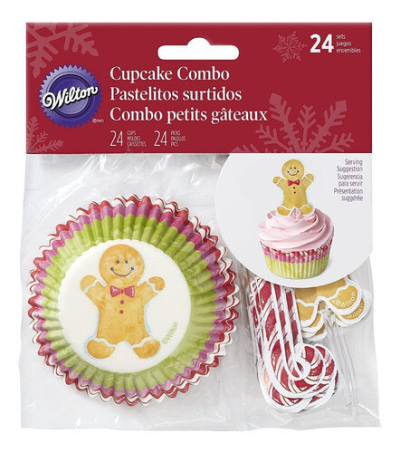 WILTON 415-7218 Combo Capacillo Surtido Navidad