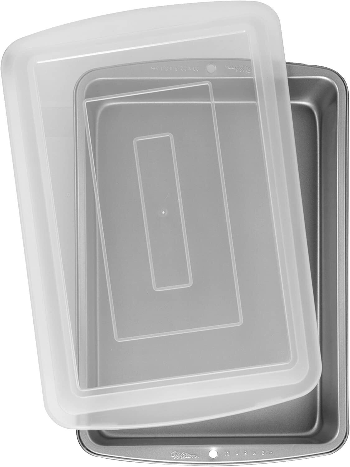 WILTON 2105-962 Molde Pastel Rectangular Con Tapa