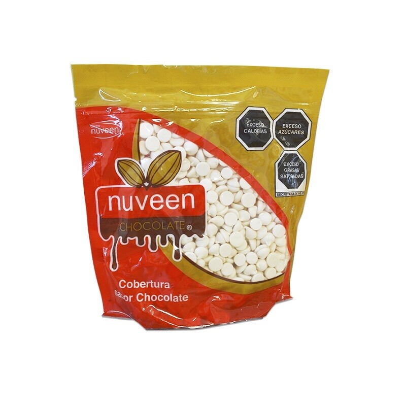 4008-CB Cobertura De Chocolate Chispas Blanco 500g