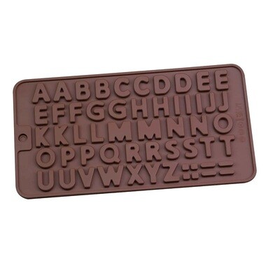 13304941 Molde Silicon Chocolate Abecedario