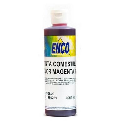 ENCO 3123-250 Tinta Comestible Magenta 250 ml
