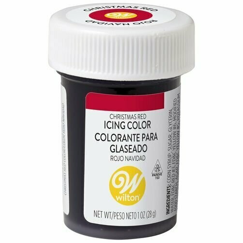 WILTON 04-0-0042 Color en Pasta Rojo Navidad