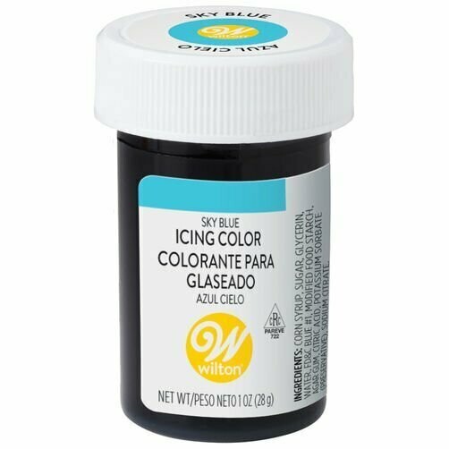 WILTON 04-0-0045 Color en Pasta Azul Cielo