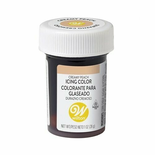 WILTON 04-0-0041 Color en Pasta Durazno Cremoso