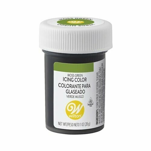 WILTON 04-0-0049 Color en Pasta Verde musgo