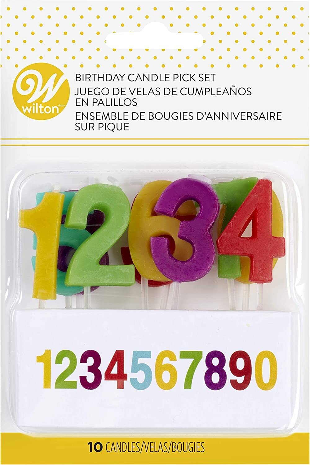 WILTON 2811-701 Velas Blancas Altas