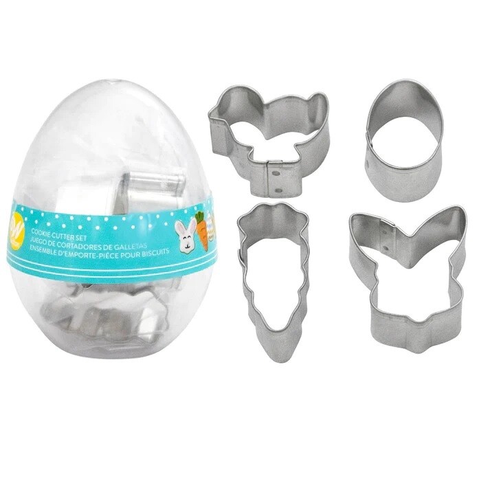 WILTON 2308-0-0367 Juego Cortadores Mini Pascua 4 Piezas