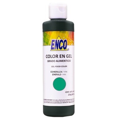 ENCO 1496-250 Color Gel Esmeralda 250 Grs