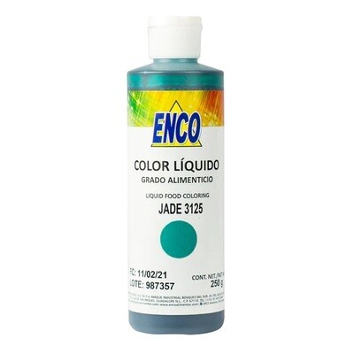 ENCO 3125-250 Color Liquido Jade 250 Grs