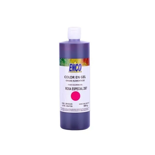 Mega Color Gel Rosa Especial 250 Grs ENCO 2587-500