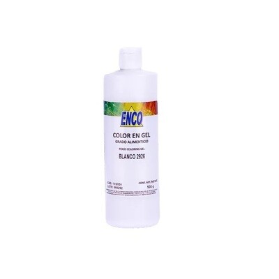 ENCO 2926-500 Colorante en gel Blanco 500 gr
