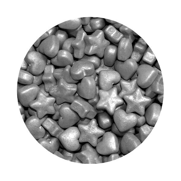 102224-200 Confeti Perlado Plata 200g