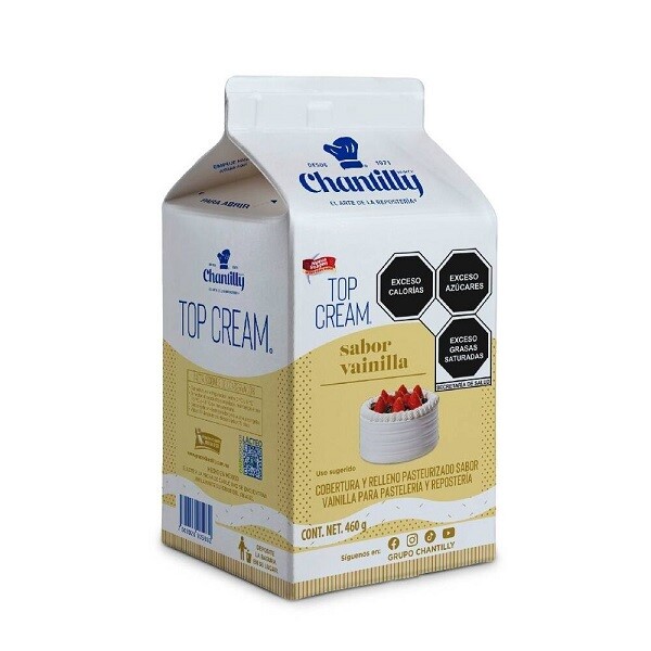 04091 Chantilly Top Vainilla 460 grs