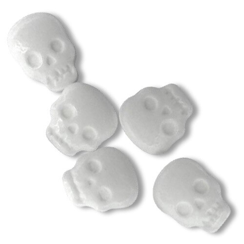 OTS000864 Figura Azucar Calavera Blanca Halloween 500g