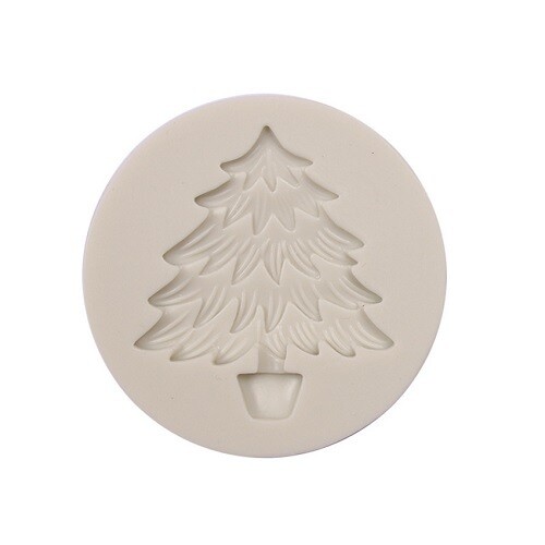 T-0391 Molde Silicon Pino Navidad