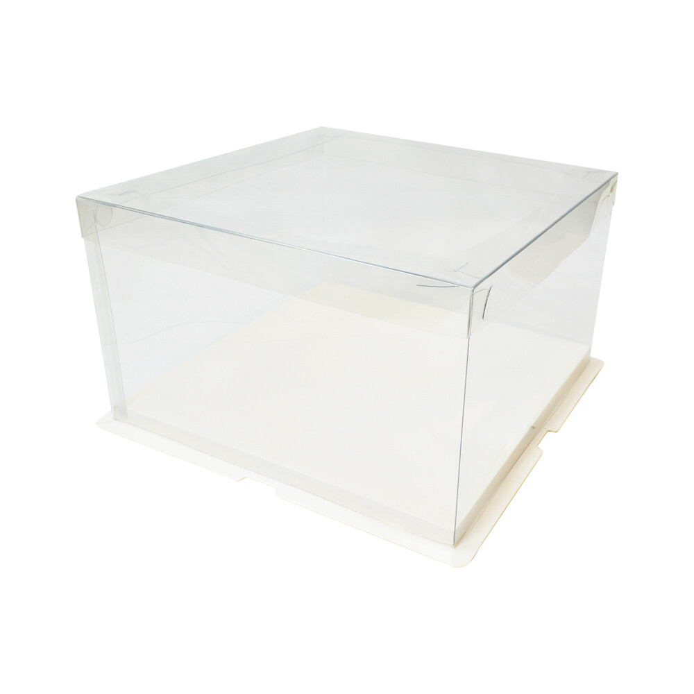 H10-1 Caja Acetato Transparente 30 x 30 x 18 cm.