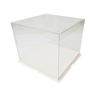H10-2 Caja Acetato Transparente 30 x 30 x 25 cm.