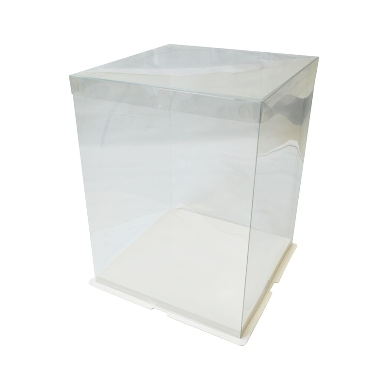 H10-4 Caja Acetato Transparente 30 x 30 x 40 cm.