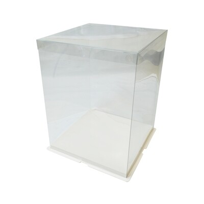H10-4 Caja Acetato Transparente 30 x 30 x 40 cm.