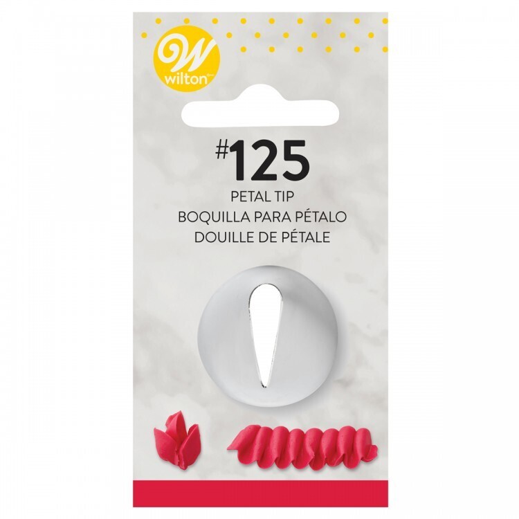 WILTON 418-125 DUYA LARGA FLOR #125 BLISTER