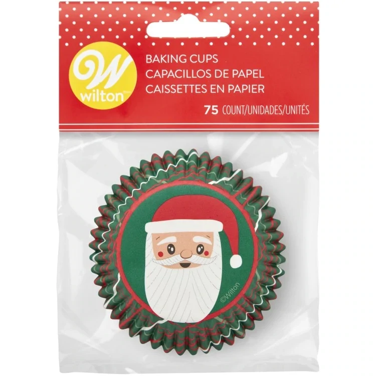WILTON 191011002 Capacillos Navideños Santa