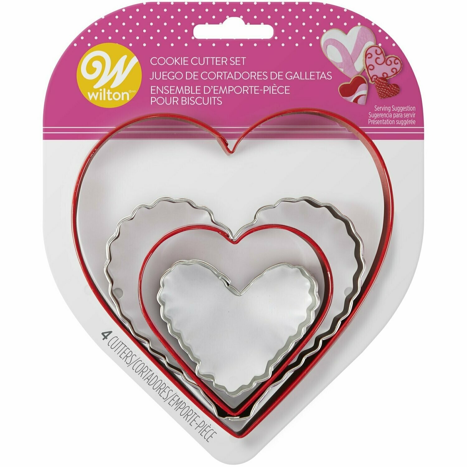 WILTON 230801203 Cortador Galleta Corazón.