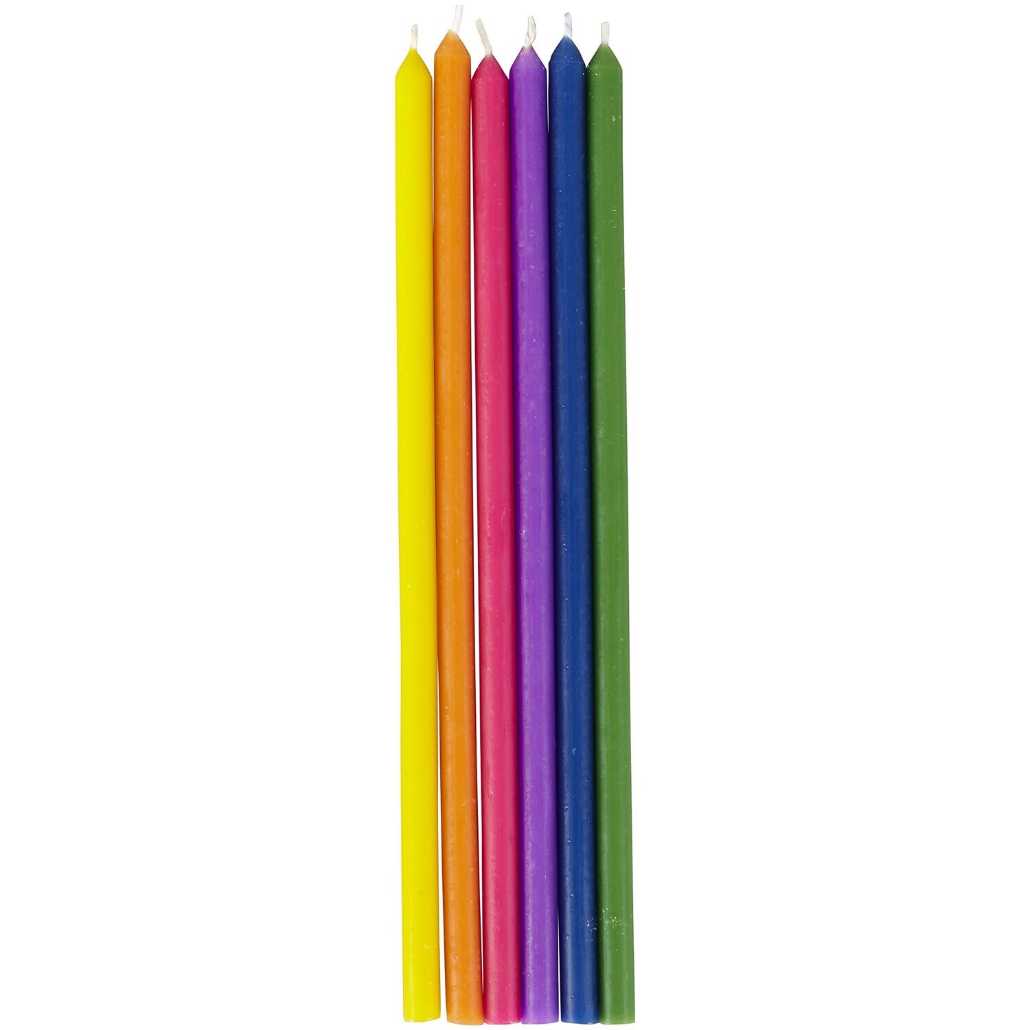 WILTON 2811-1188 Velas Alargadas Coloridas.