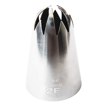 Paquete De 25 Boquillas De Flor Grande #2F Bake Darling 700-2F-1