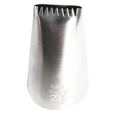 Paquete De 25 Boquillas De Tejido De Canasta Grande #2B Bake Darling 700-2B-1