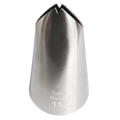 Paquete De 25 Boquillas De Hoja Grande #113 Bake Darling 700-113-1
