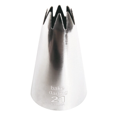 Paquete De 25 Boquillas De Estrella #21 Bake Darling 700-021-1