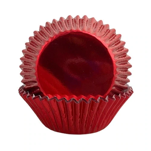 4-3117 Capacillo Std Rojo Metalico 50 Pzs