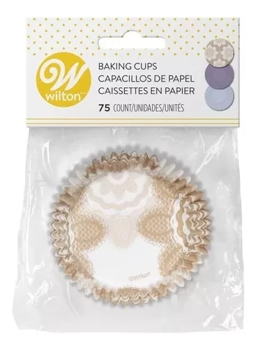 WILTON 415-0-0306 Capacillo Std Floral Lace 75 Pz.
