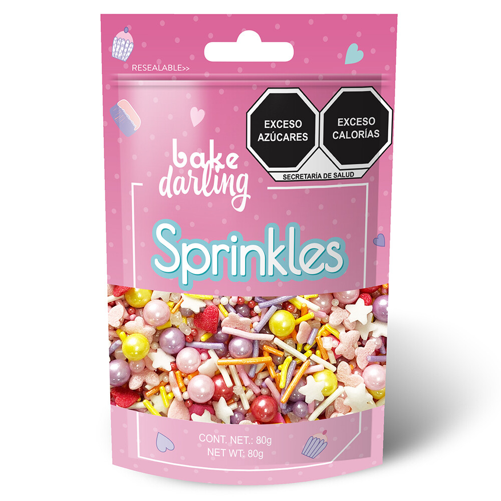 Mix Colores Corazón 80 Gr. Bake Darling 702-628