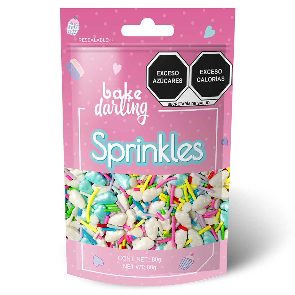Mix Nubes Colores 80 Gr. Bake Darling 702-640