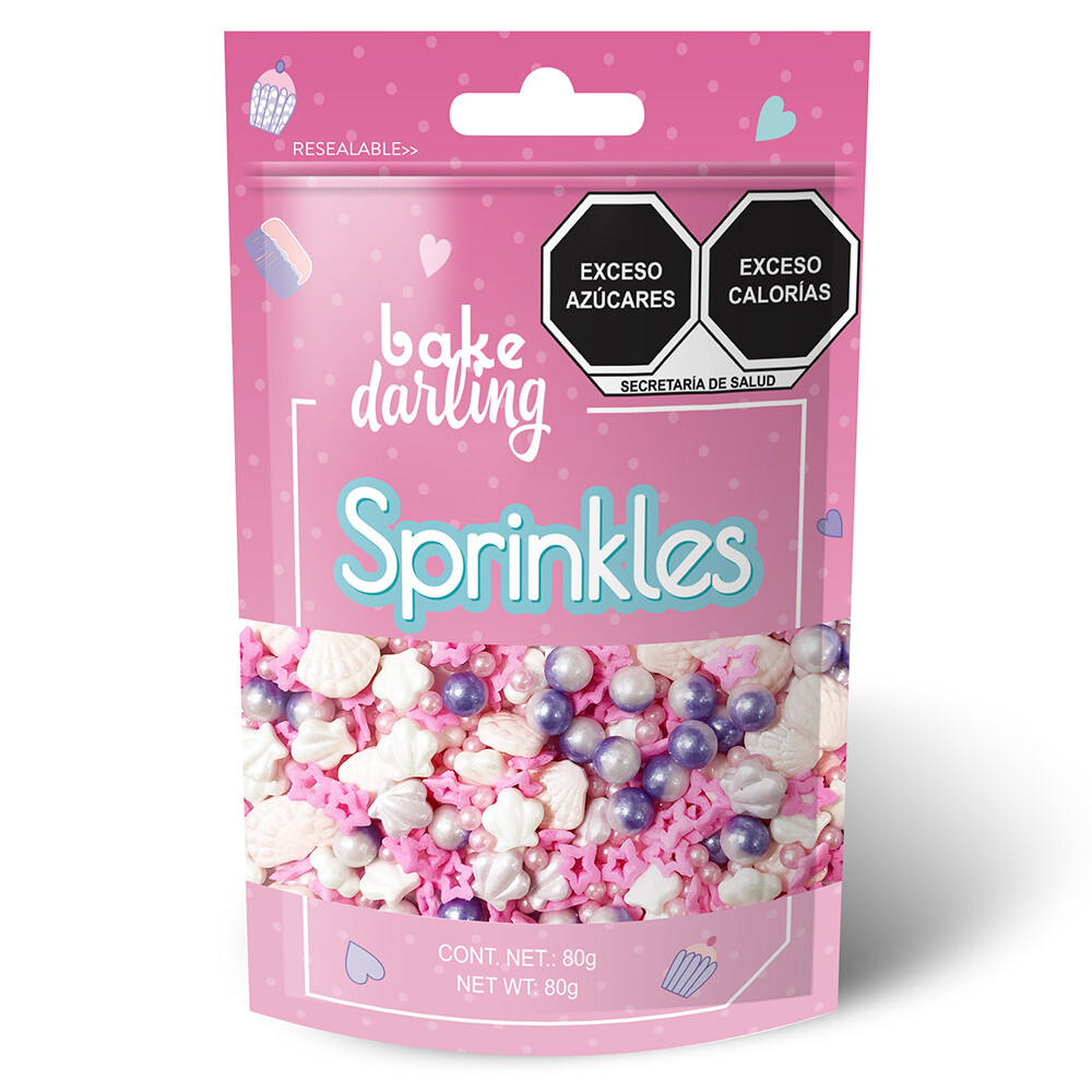 Mix Vida Marina Purpura 80 Gr. Bake Darling 702-643