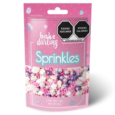 Mix Vida Marina Purpura 80 Gr. Bake Darling 702-643